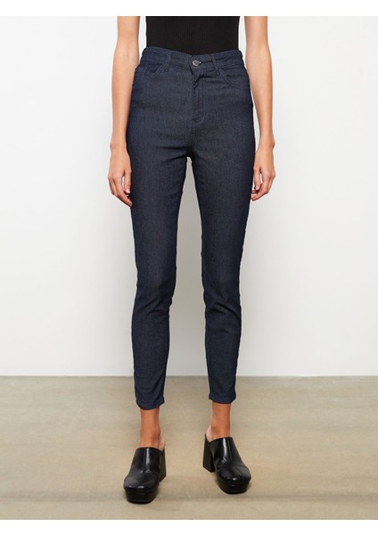 Yeni Sezon Kadın Yüksek Bel Mercury Skinny Fit Düz Jean Pantolon modelleri