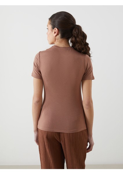 Yeni Sezon Bisiklet Yaka Kadın Tişört fırsatları