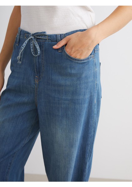Yeni Sezon Baggy Fit Kadın Jean Pantolon modelleri