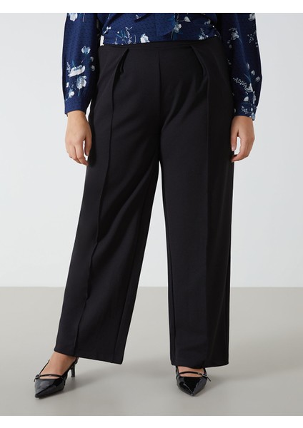 Yeni Sezon Beli Lastikli Loose Fit Kadın Pantolon modelleri