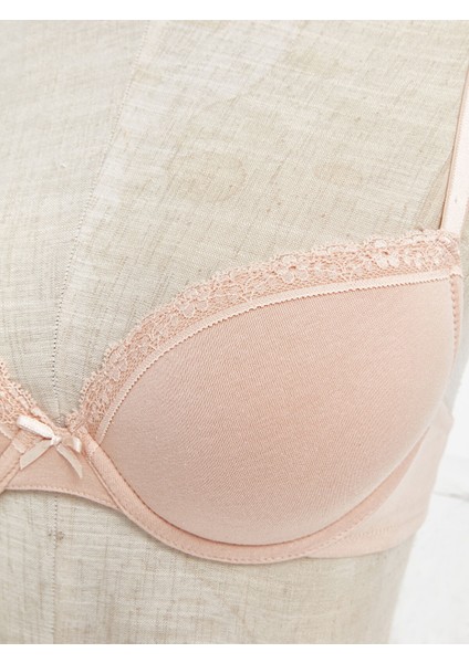 Yeni Sezon Balenli Dolgusuz Düz Tişört Sütyen 2'li modelleri