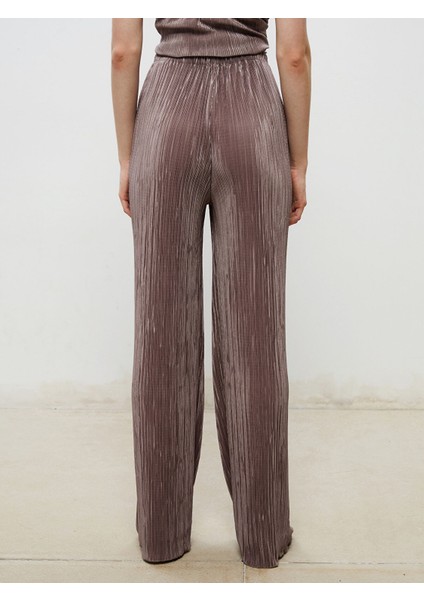 Yeni Sezon Beli Lastikli Dokulu Kadın Pantolon fırsatları