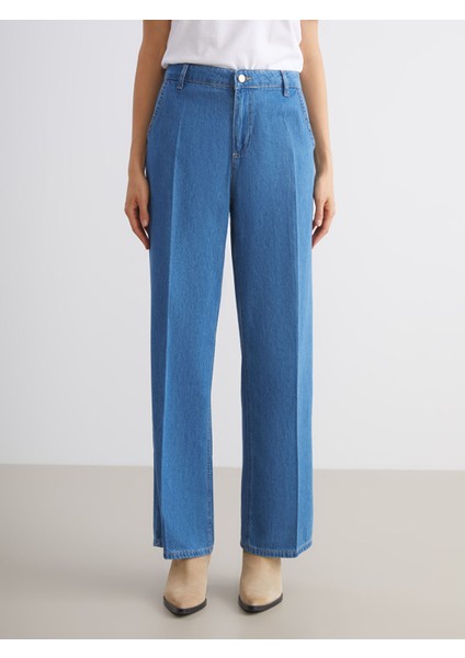 Yeni Sezon Straight Fit Kadın Jean Pantolon fiyatları