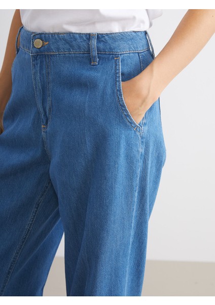 Yeni Sezon Straight Fit Kadın Jean Pantolon modelleri