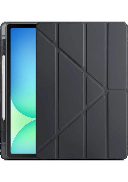 Samsung Galaxy Tab S10 Fe Plus 13.1 Kalemlikli Hugo Tablet Kılıfı - Siyah modelleri