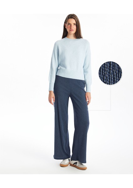 Yeni Sezon Dar Fit Dokulu Kadın Pantolon