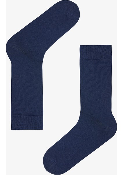Çok Renkli Erkek Blue Stripe 3lü Soket Çorap modelleri