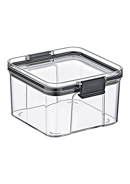 Akrilik Kilitli Kare Saklama Kabı 500ML 3 Adet, 500ML 3&apos;lü Kilitli Saklama Kabı fiyatları