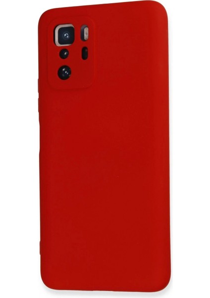 Xiaomi Poco X3 Gt Kılıf Nano Içi Kadife Silikon - Kırmızı modelleri