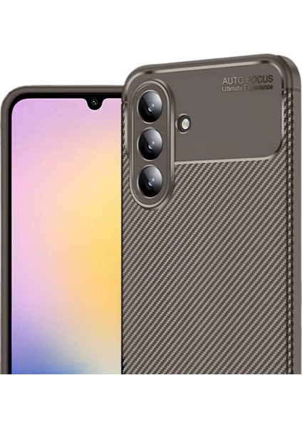 Samsung Galaxy A17 5g Auto Focus Karbon Kapak - Kahverengi fiyatları