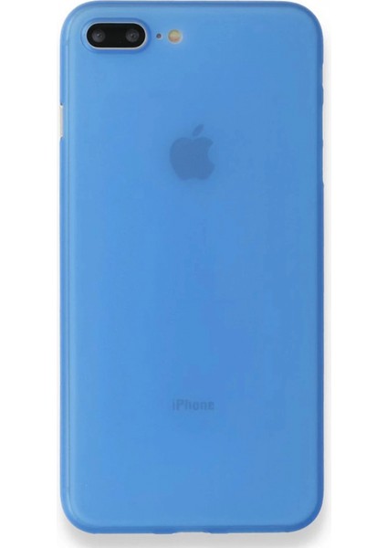 iPhone 8 Plus Kılıf Pp Ultra Ince Kapak - Mavi