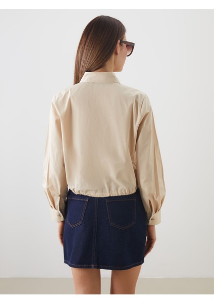 Yeni Sezon Büzgülü Kadın Gömlek fırsatları