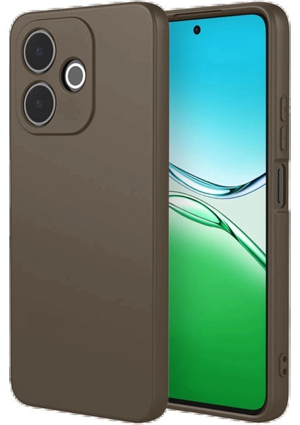 Oppo A5 Pro 4g First Silikon - Kahverengi