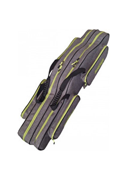 Koyu Gri Olta Kamış Çantası 150 cm İki Gözlü 4 Cepli Dayanıklı Tasarım modelleri