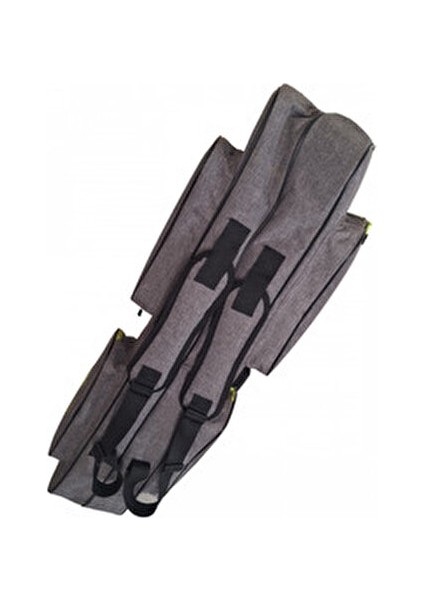 Koyu Gri Olta Kamış Çantası 150 cm İki Gözlü 4 Cepli Dayanıklı Tasarım fırsatları