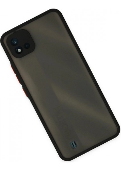 Realme C11 2021 Kılıf Montreal Silikon Kapak - Siyah fiyatları