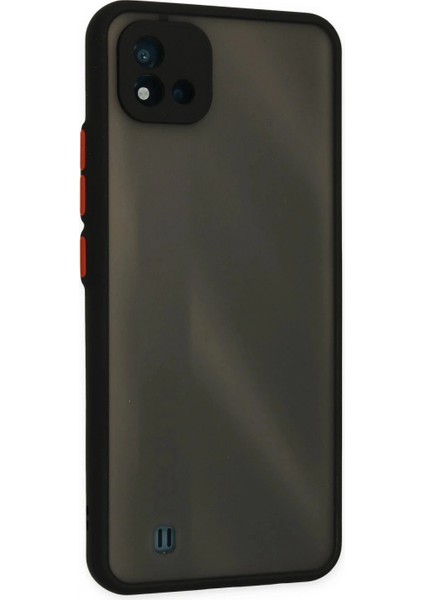 Realme C11 2021 Kılıf Montreal Silikon Kapak - Siyah modelleri