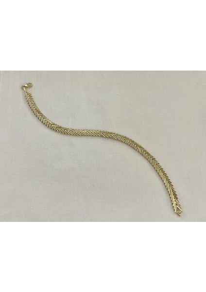 İtalyan Balık Sırtı Altın Bileklik fırsatları