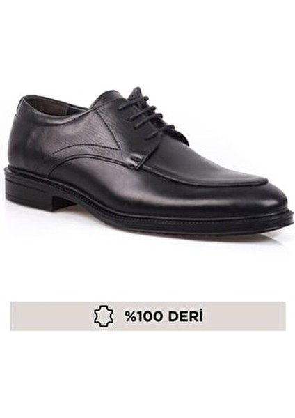 Erkek Klasik Ayakkabı Hakiki Deri Kauçuk Tabanlı Ortopedik