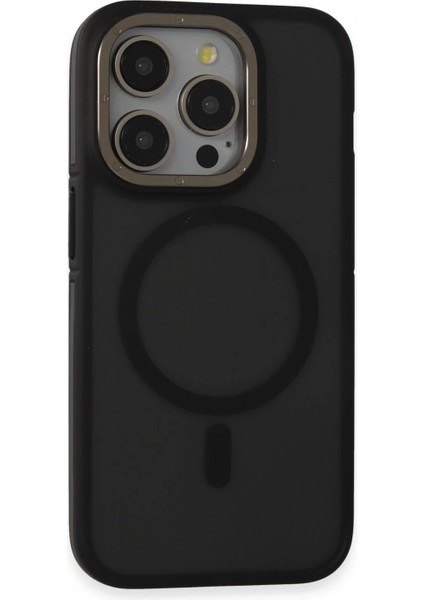 iPhone 14 Pro Max Kılıf Rocky Magsafe Kapak - Siyah