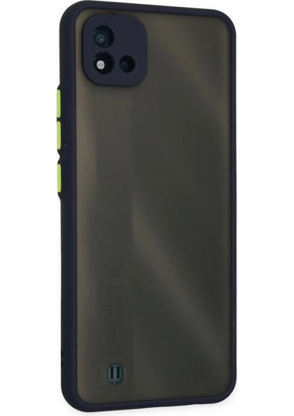 Realme C11 2021 Kılıf Montreal Silikon Kapak - Lacivert fiyatları