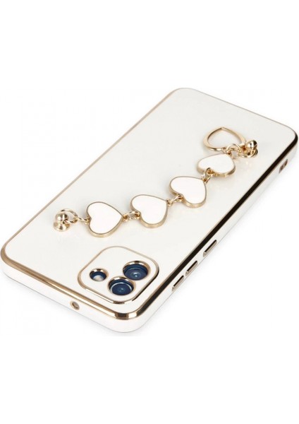 Samsung Galaxy A03 Kılıf Esila Silikon - Beyaz indirimleri