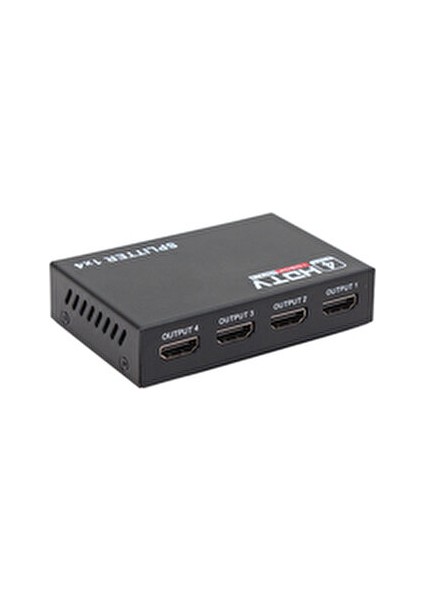 PM-12080 4 Port HDMI Dağıtıcı Uzatıcı Siyah Renk Yüksek Hız Destekli modelleri