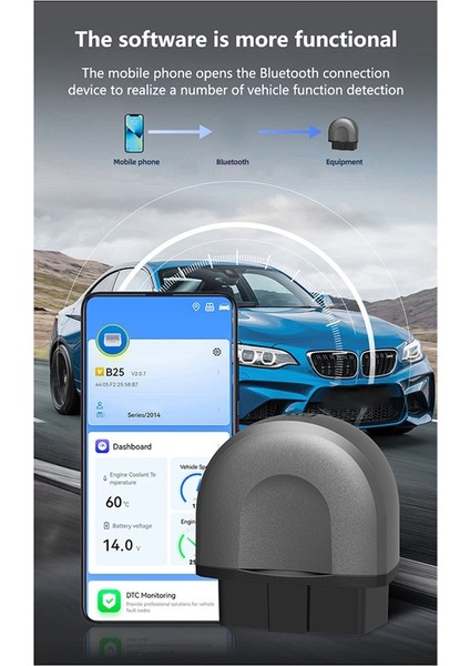Araç Içi Teşhis Aracı Çok Fonksiyonlu Bluetooth Kod Okuyucu (Yurt Dışından) indirimleri