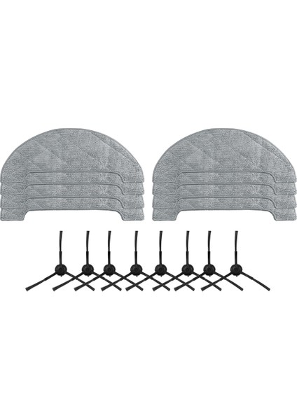 16 Adet Yan Fırça Paspas Bezi Vıomı S9 Elektrikli Süpürge Yedek Parça Aksesuarları Ev Temizlik Yedek (Yurt Dışından)