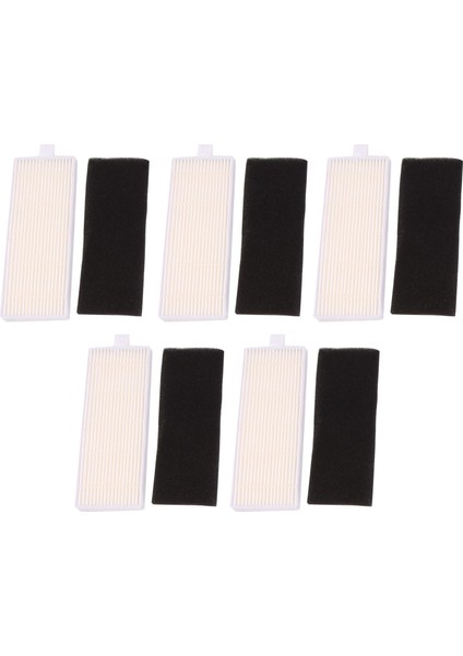 10 Adet Yıkanabilir Hepa Filtre Yedek Parçaları 360 Smartaı C50 G50 Robotlu Süpürge (Yurt Dışından)