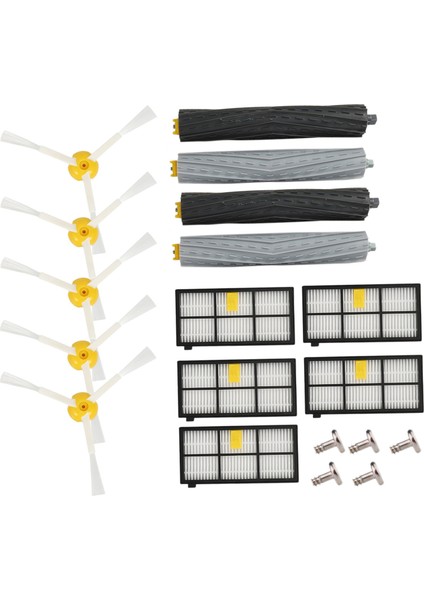 Fırçalar ve Filtreler Irobot Roomba 800/900 Serisi 800 860 870 880 900 980 Için Yedek Kit Yedek Parçalar Elektrikli Süpürge Aksesuarları (Yurt Dışından)