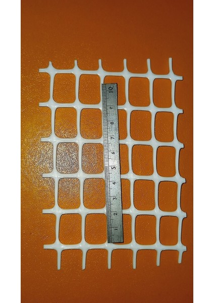 Plastik Koruma Kafesi Renk:beyaz Eni:1mt GÖZ:20MM