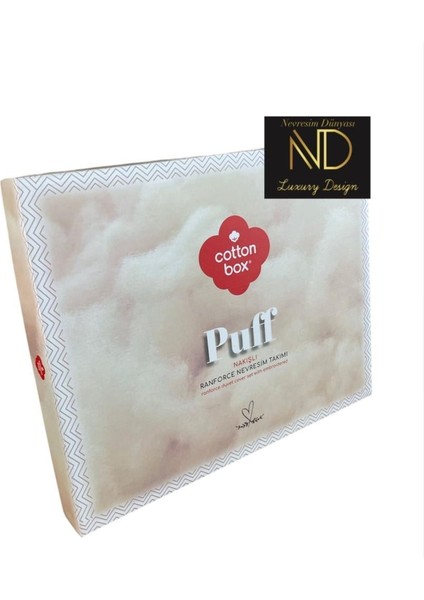 Puff Nakışlı Ranforce Çift Kişilik Nev Takımı Elio Bakır Siyah fiyatları