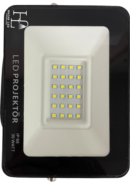 12-24 Volt 30 Watt Tablet Projektör Beyaz SMD Led Projektör modelleri
