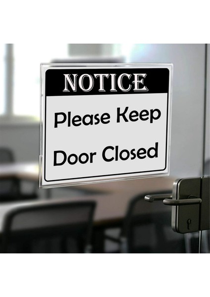 4 x 6 Inç Akrilik Işaret Tutucu Duvar Montajı, Ofis Için Çift Taraflı Yapışkan Bantlı Temiz Duvar Çerçevesi, Ev 10 Paket (Yurt Dışından) fırsatları