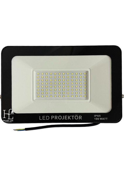 12-24 Volt 100 Watt Tablet Projektör Beyaz SMD Led Projektör modelleri