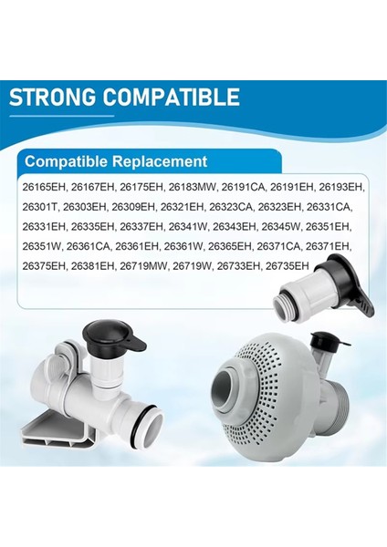 Hava Jet Vanası ve Hava Jet Vana Kapağı Havuz Hava Enjektörü Kapağı (Yurt Dışından) modelleri