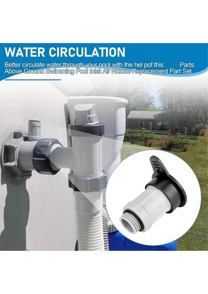 Hava Jet Vanası ve Hava Jet Vana Kapağı Havuz Hava Enjektörü Kapağı (Yurt Dışından) fırsatları