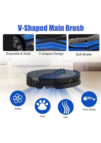 Ecovacs Deebot T50 Parçaları Için 22 Adet (Yurt Dışından) indirimleri