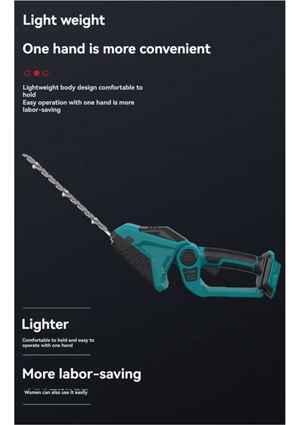 Trimmer El Tipi Çit Budama Makinesi 2 Bıçaklı Bahçe Budama Makinesi C (Yurt Dışından) fırsatları