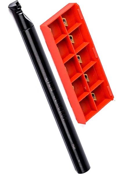 Torna Tezgahı Takım Tutucu Delme Çubuğu Dcmt + 10 Adet 0702 Karbür Uç (Yurt Dışından) fiyatları