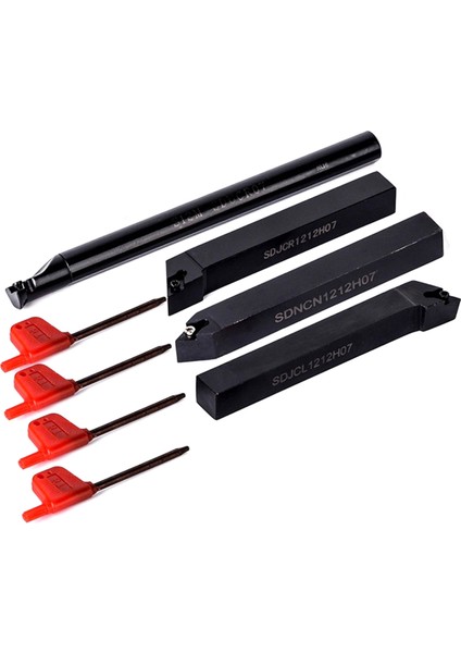 Torna Tezgahı Takım Tutucu Delme Çubuğu Dcmt + 10 Adet 0702 Karbür Uç (Yurt Dışından) fırsatları