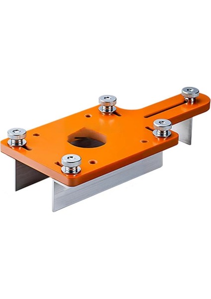 Ahşap Işleme Yuvarlak Köşe Yarıçapı Şablonu Ergonomik Freze Kılavuzu B (Yurt Dışından)