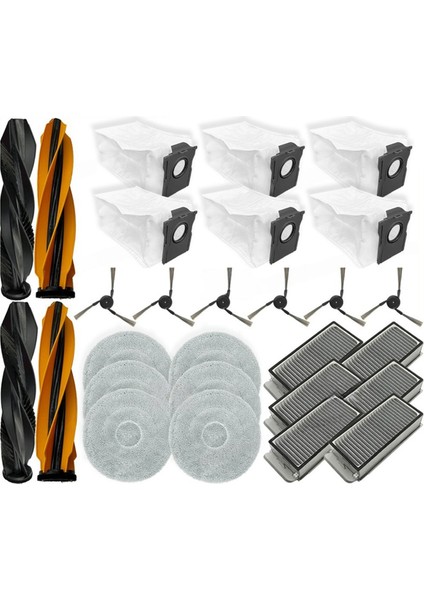 Dreame L40S Pro Ultra Parça Fırça Filtre Paspas Bezi Için (Yurt Dışından)