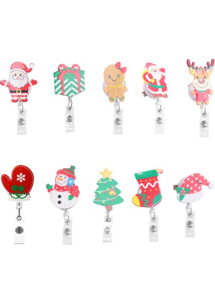 Noel Rozeti Makarası, Hemşire Öğretmeni Doktor Için Rozet Sahibi Kadın Erkekler Ofis Çorap Doldurucu Dolgu Hediyeleri (Yurt Dışından)