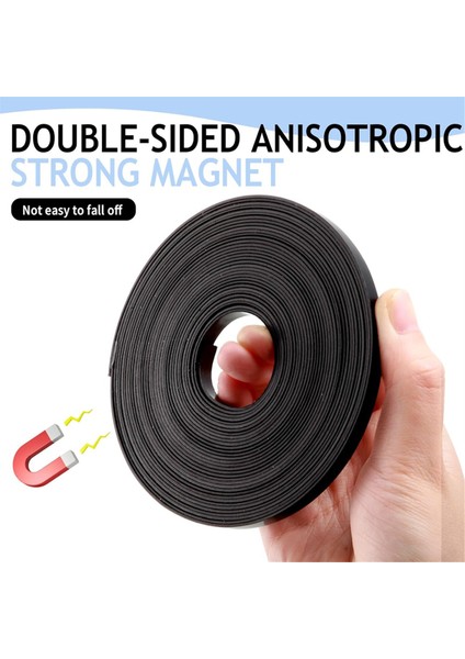 Siyah Bant Rulo Şeritleri, Manyetik Tahta Bölücüler Sınıf Ofis Sanat Aksesuarları Için Manyetik Işaretçi Hatları 16 Metre (Yurt Dışından) fiyatları