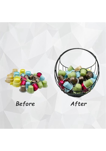 Kahve Pod Tutucu, Sayacı Için Bardak Sahibi, Kahve Pod Organizatörü Kahve Kupası Sepeti Ev Veya Ofis Mutfak Sayacı (Yurt Dışından) fiyatları