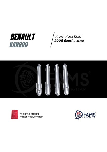 Renault Kangoo Krom Kapı Kolu 4 Kapı 2008 Üzeri P. Çelik fiyatları