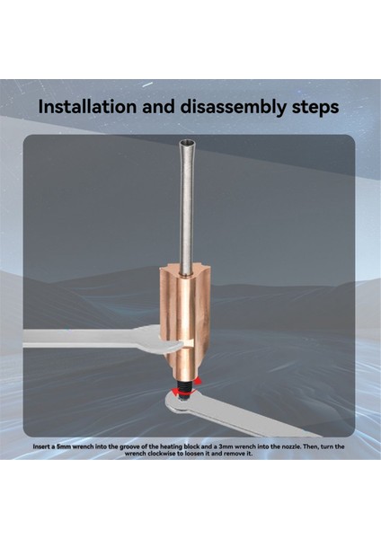 Flashforge Için Hızlı Serbest Bırakma Nozumu AD5X 0.4mm Ekstrüder Yüksek Termal Iletkenlik Isıtıcı Blok Sıcak Uç Baskı Kafası (Yurt Dışından) modelleri
