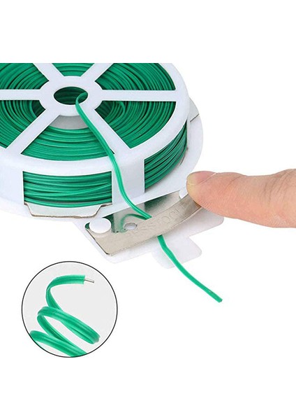 Bahçecilik Bükülmüş Twired Tel Bükülmüş Yeşil Tel, Ev Kullanımı, Ofis (20M, Yeşil) (Yurt Dışından) fırsatları